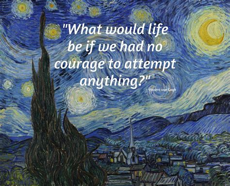 Words Of Wisdom From Vincentvangogh What Will You Do With The