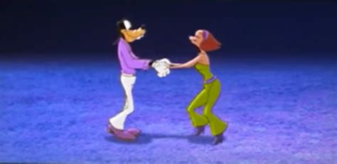 Goofy And Sylvia Dancing At The End Of An Extremely Goofy Movie Film