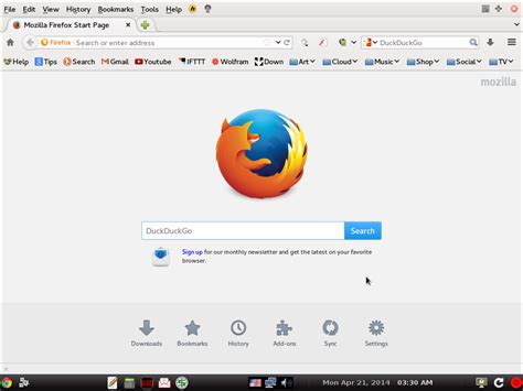 Just Browsing LiveCD Mozilla Firefox Beta Australis And Google