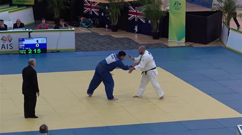 2019 Australian National Judo Championships 100 Semi Final Youtube