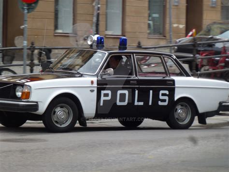 Old Swedish Police Car By Effo88 On Deviantart