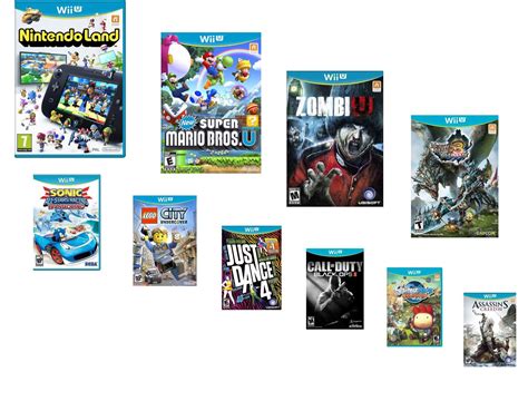Made This From The Top 10 Best Selling Wii U Games In Order Wiiu