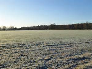 Frosty Field © Robin Webster Geograph Britain And Ireland