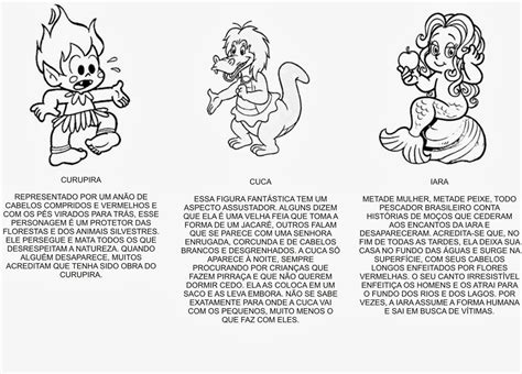 Lendas Para Imprimir Do Folclore