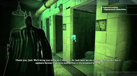 Batman Arkham Asylum Ps Main Cell Block Guard Room Cells Access Youtube