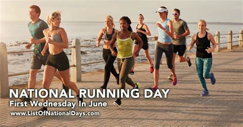 National Running Day List Of National Days