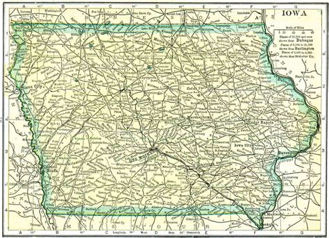 1910 Iowa Census Map Access Genealogy