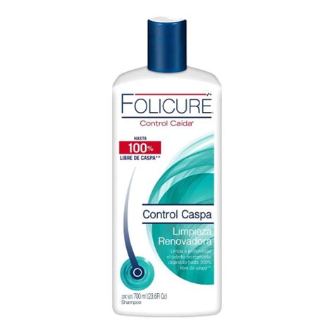 Shampoo Folicuré Control Caspa Limpieza Renovadora 700 Ml Bodega