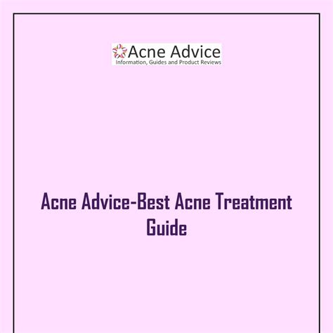 Acne Advice Best Acne Treatment Guidepdf Docdroid