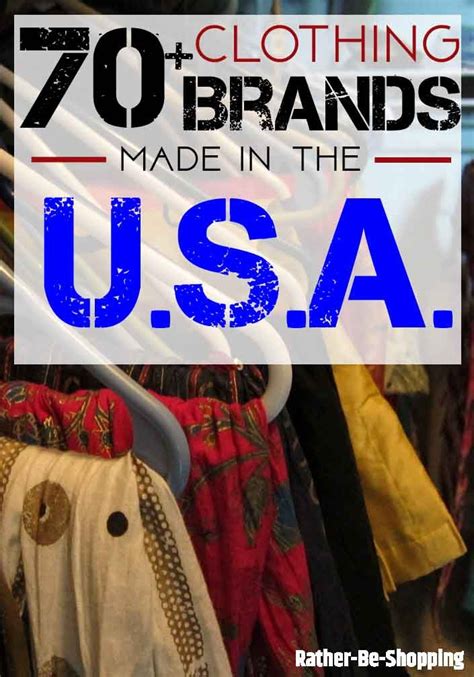 70 Apparel Companies Whose Clothing Is 100 Made In The Usa