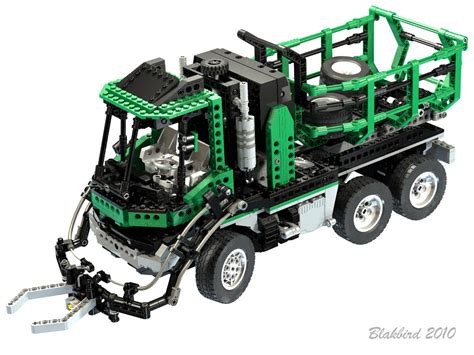 8479 Barcode Dump Truck Lego Technic Mindstorms Model Team And