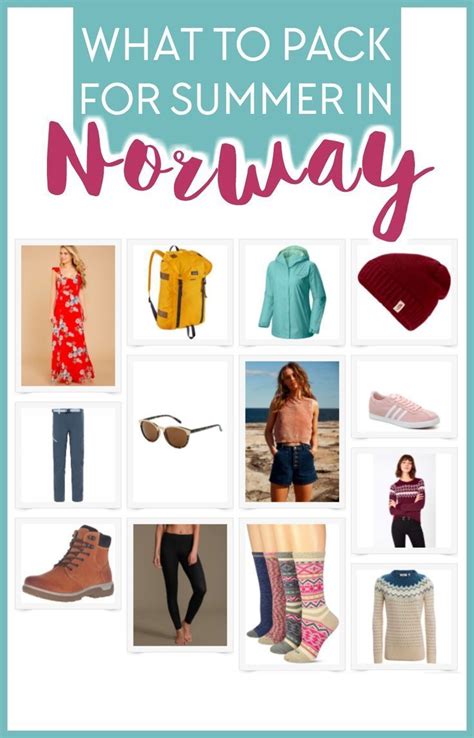 Norway Packing List Guide What To Pack For A Trip To Norway Artofit