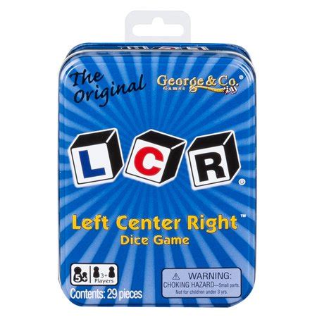 Check spelling or type a new query. LCR® Left Center Right™ Dice Game - Walmart.com