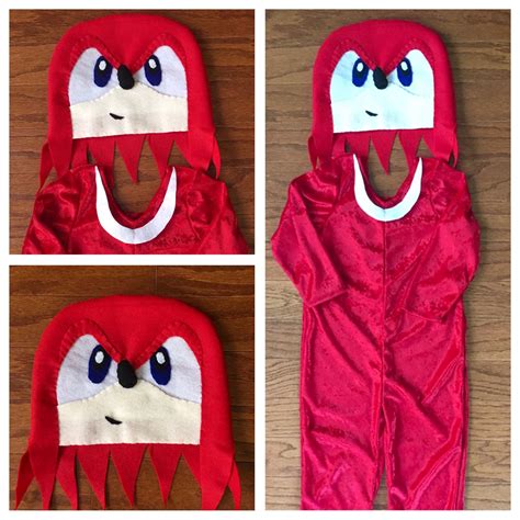 Knuckle From Sonic The Hedgehod Cosplay Costumes Halloween Costumes