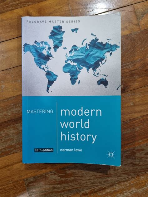 Mastering Modern World History Norman Lowe Fifth Edition Hobbies