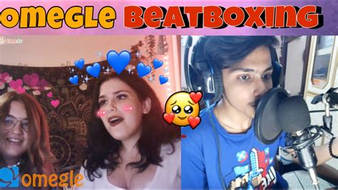 beatboxing on omegle 4 hilarious reactions 😂 youtube