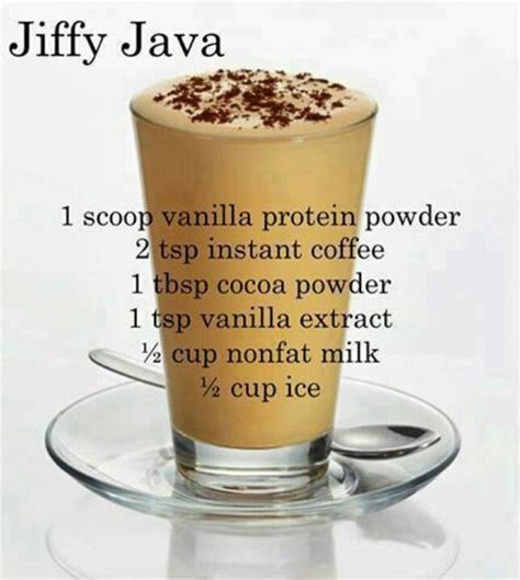Add the whey protein powder and shake the bottle well. protein powder iced coffee | Recipes | Pinterest