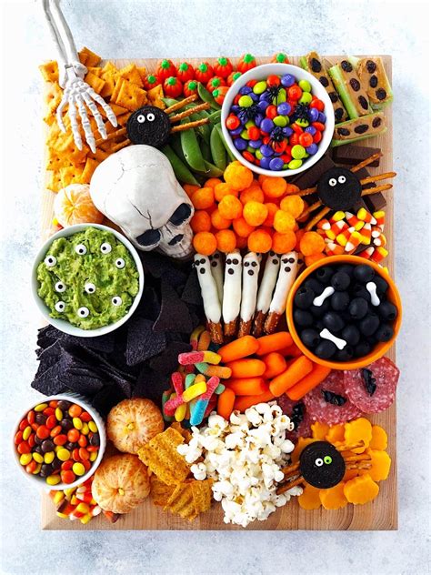 Halloween Snack Board Easy Tasty Recipes