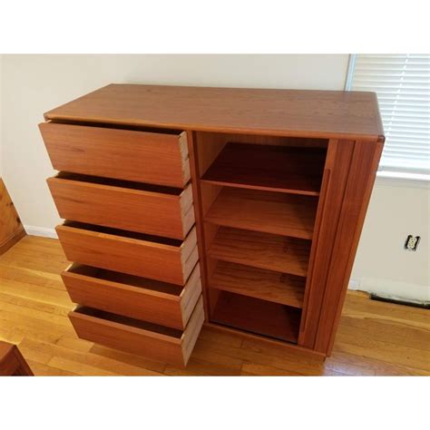 Buy now, pick up in store · earn rewards & discounts 1980's Danish Teak Bedroom Set With Queen Platform Bed ...