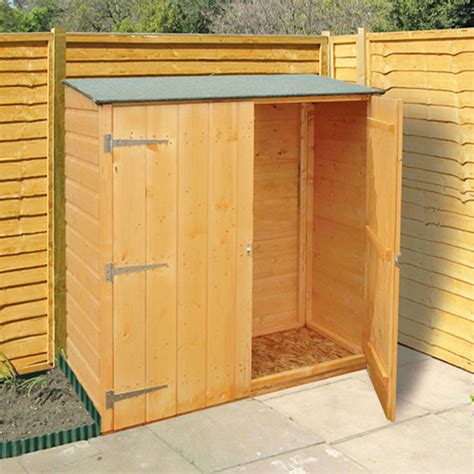 This Compact 4 X 2 Garden Storage Unit Offers Useful Extra Space To