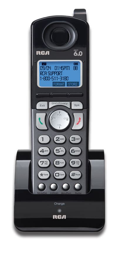 Rca Visys Dect 60 Accessory Handset For Rca 25255re2 Cordless Phone