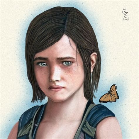 Ellie Last Of Us Art Por Ozgaleano Dibujando