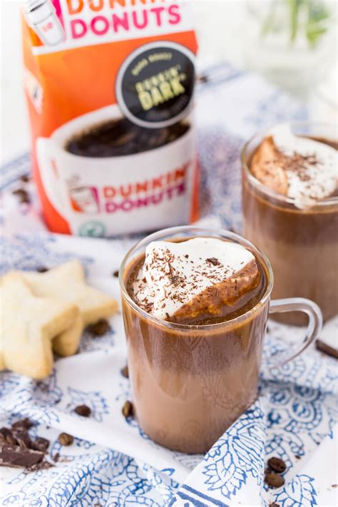 Rich Hot Chocolate Coffee Drink Recipe Sugar And Soul