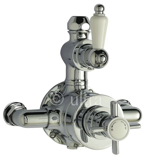 No faffing around channelling out your wall, you can put get this shower up and running in no time. Ultra Beaumont Twin Exposed Thermostatic Shower Valve - A3056