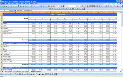 daily income  expense excel sheet  db excelcom