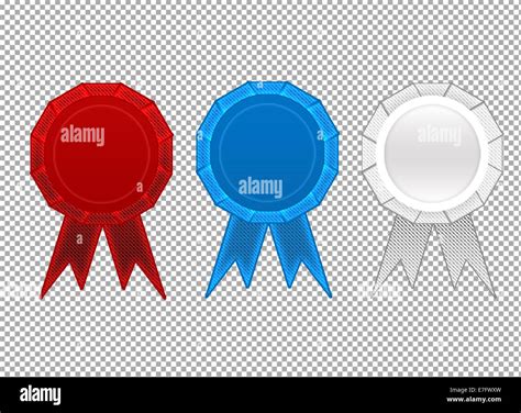 First Second Third Place Ribbons Stock Photo Alamy