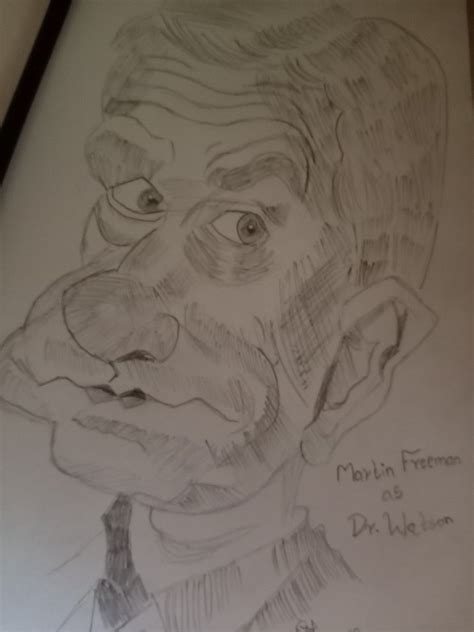 Martin Freeman Caricature Drawing Martin Freeman Drawings