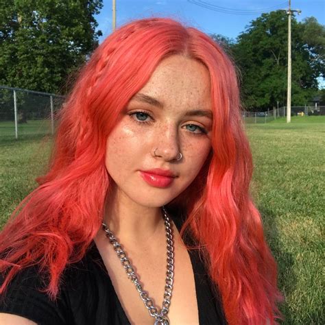 i mixed pink and orange for my perfect summer shade fancyfollicles orange hair dye peach