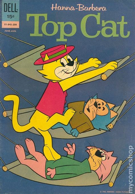 top cat 1962 dell gold key 3 cartoon books vintage cartoon vintage comic books