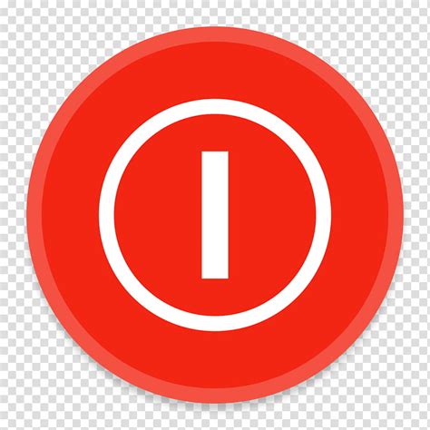 Button Ui Windows Shutdown Icon Transparent Background Png Clipart