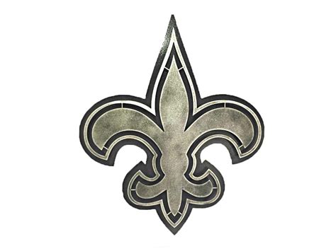 Sold and shipped by big dot of happiness. Vintage Steel Fleur-De-Lis - Delta-13