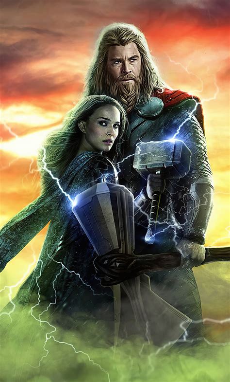 1280x2120 Thor Love And Thunder Artwork Iphone 6 Hd 4k Wallpapers