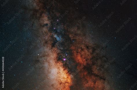 Milky Way Galaxy Astronomical Overlay For Photoshop Design And