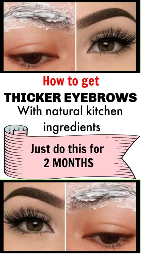 How To Get Thicker Eyebrows 5 Amazing Home Remedies Thick Eyebrows