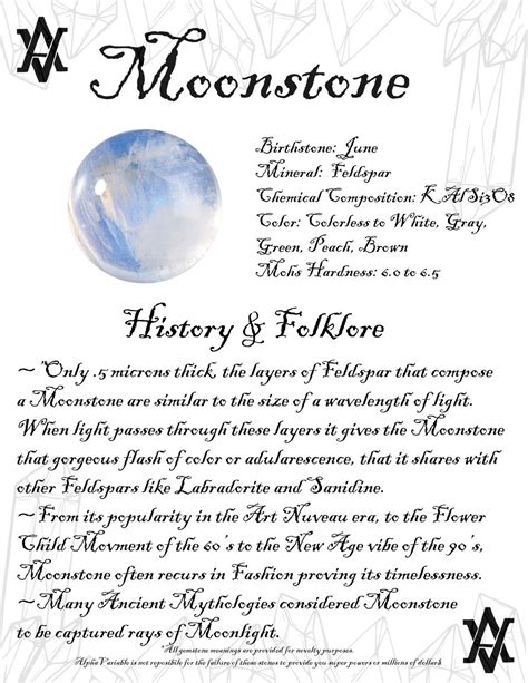 Moonstone Gemstone Meanings By Alphavariable History Facts Legend