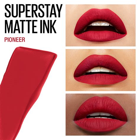 Maybelline Superstay Matte Ink Liquid Lipstick Pioneer