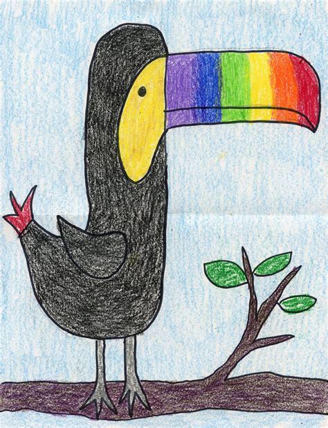 Art Projects For Kids Toucan Drawing Toucan Art Art Lessons