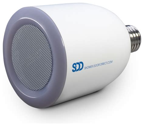 Bluetooth speaker bath vent fans are only designed to be installed in the ceiling. Bulbtunes - LED Light Bulb with Bluetooth Speaker, White ...
