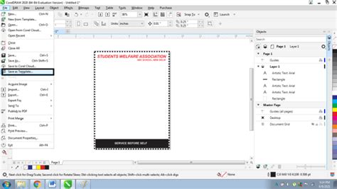 Coreldraw Templates How To Create A Template In Coreldraw
