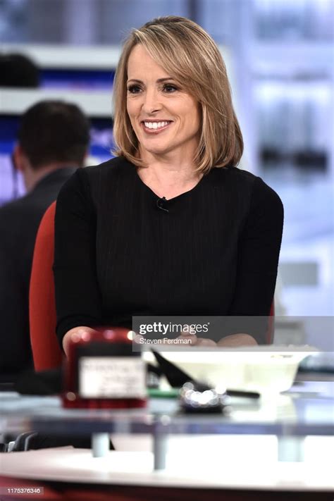 Jane Skinner Visits Shepard Smith Reporting At Fox News Channel