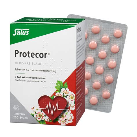 Protecor Herz Kreislauf Tabletten zur Funktionsunterstützung 250 St