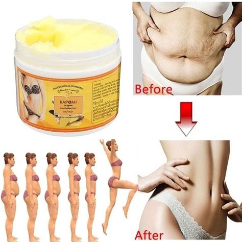 Buy Ginger Body Belly Slimming Cream Fat Burning Weight Loss Anti Cellulite Natural Pure