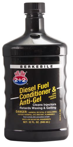 Use and keep away from flames, sparks, source of ignition or heat or electrical. Diesel Fuel Conditioner - Berkebile Oil