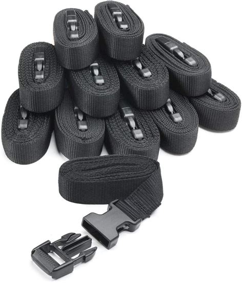 Boat Cover Adjustable Tie Down Straps 12 Pack