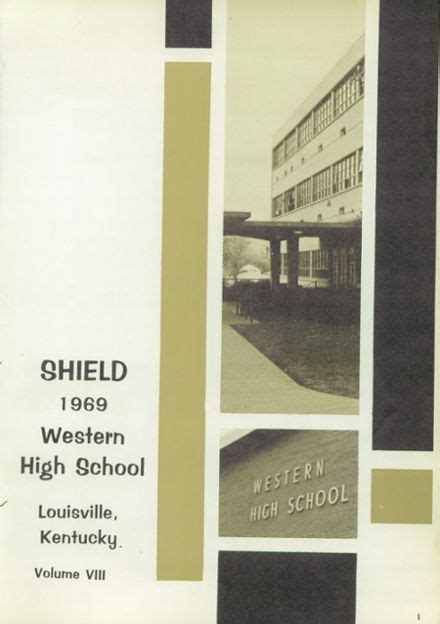 Explore 1969 Western High School Yearbook Louisville Ky Classmates