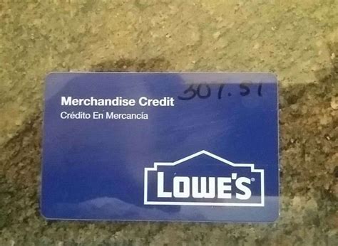 If you already have a lowe's gift card and want to check your balance, you can do so online or at the customer service desk at your local lowe's. Lowes Store Credit Card 307 51 and 10 10 Off Coupons ...